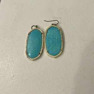 Kendra Scott Elle Drop Earrings in Turquoise